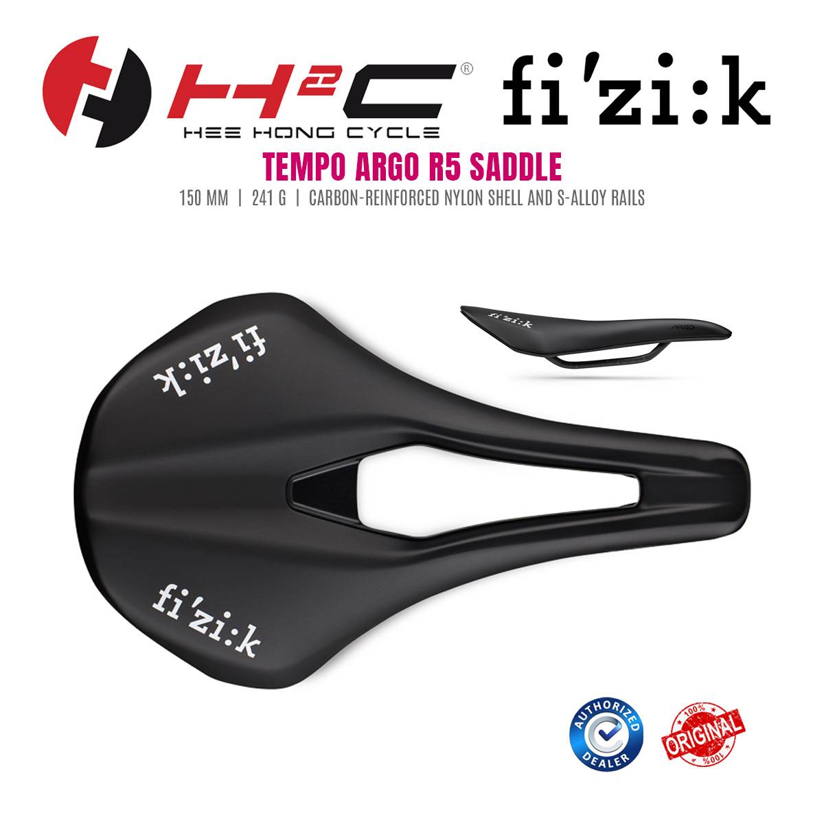 FIZIK TEMPO ARGO R5 Versatile Bike Saddle